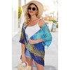 Womens Sheer Kimono Cover Up Oversized Casual Cardigans Chiffon Jacket