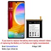 For LG Durable 4820mAh Displaceable Lithium Battery fit LG Velvet