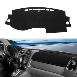 KUST Car Dash Cover for Honda Passport 2019-2023 2024 2025 (Sport, EX-L, Touring, Elite) Polyester Non-Slip Center Console Dash Cover Interior Accessories for Honda Passport Sunshade No Glare Black