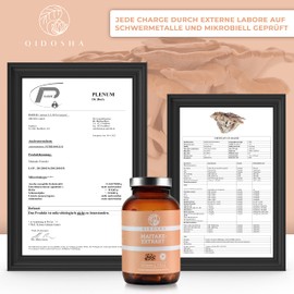 QIDOSHA® Maitake Extract Capsules High Dose 120 Pieces 1000 mg Maitake Dual Extract per Daily Serving Premium Maitake Mushroom Capsules Vegan Laboratory Tested