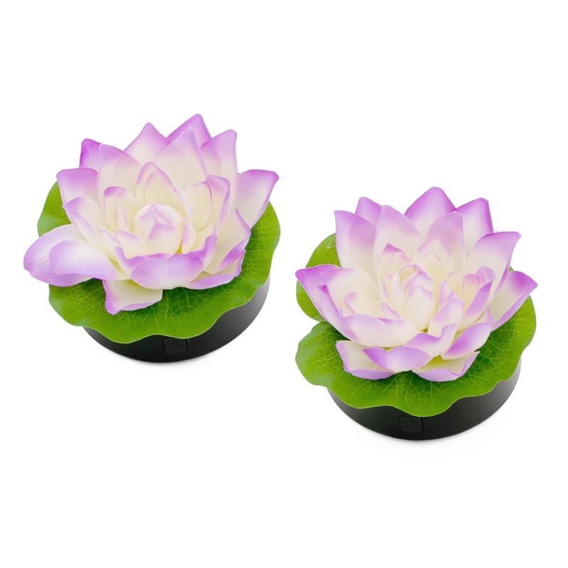 Flickering Artificial Flowers. Buddha Flower Lotus ~ Lotus Flower ~