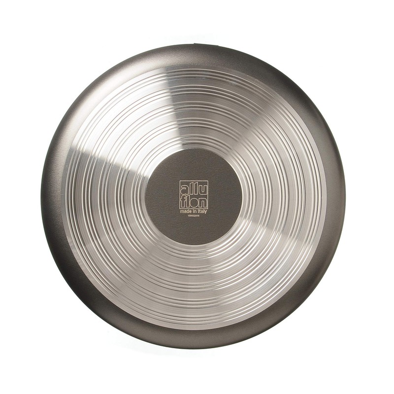 Alluflon Tradition Italy Tin, Aluminium, black, 24 cm