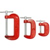 Screw Clamp Set of 3 25 mm, 50 mm, 75