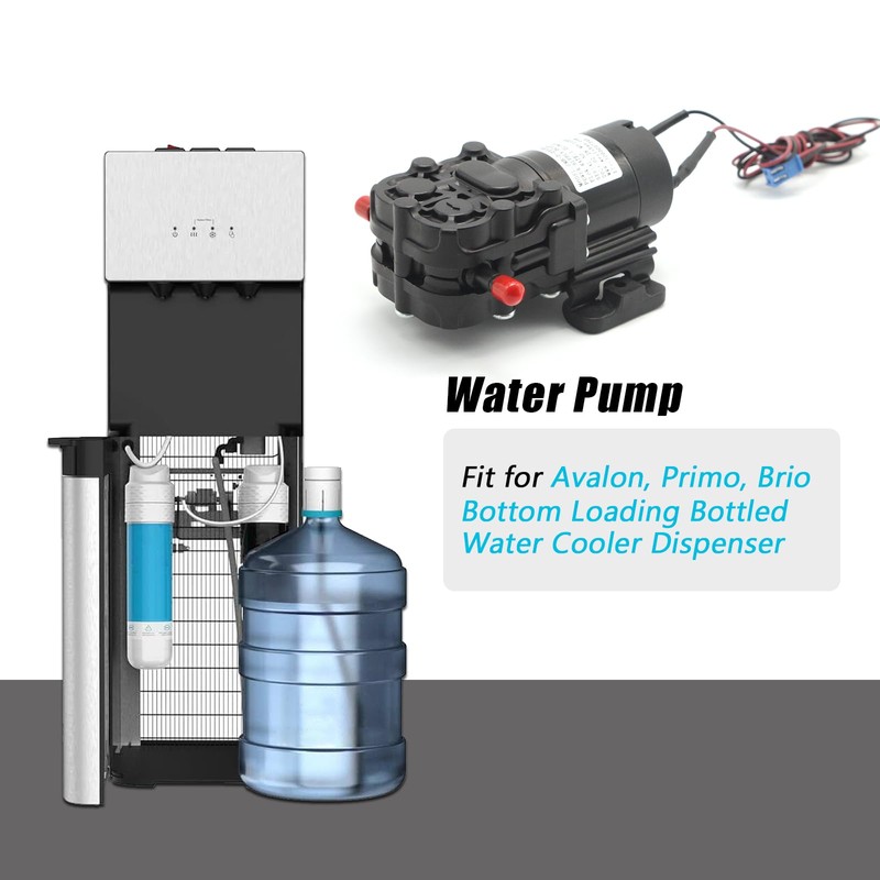 GMB-D-23130 DC12V 1.2L/Min Water Pump, Replacement for DP005A2, Midea, Avalon,