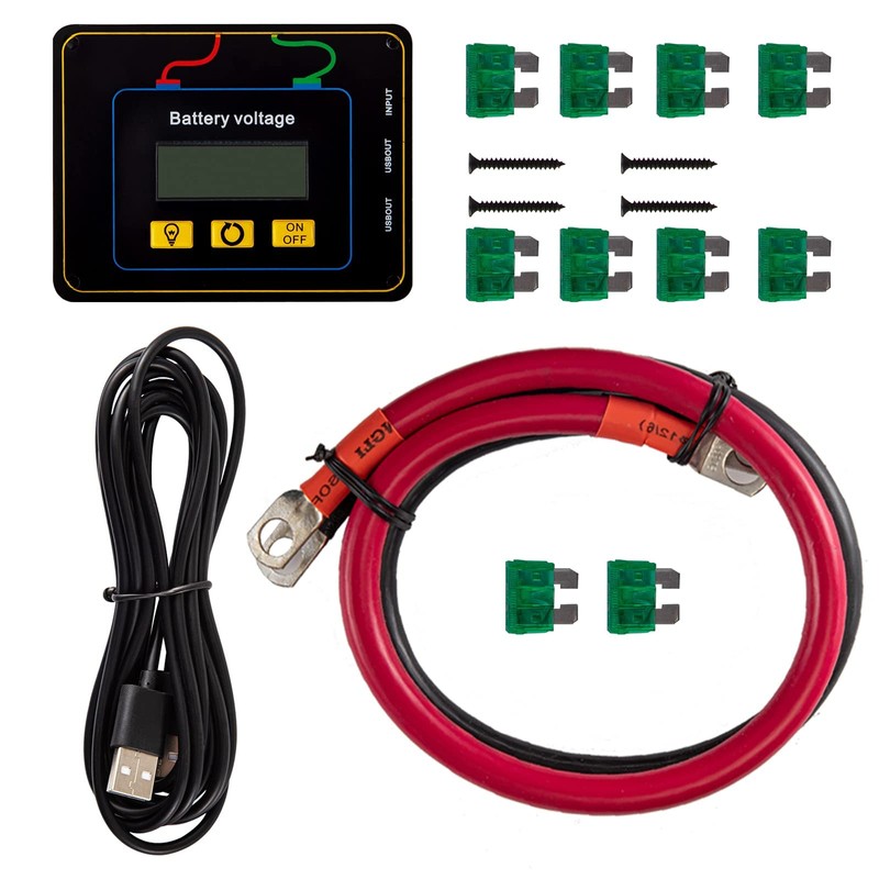 VEVOR Power Inverter, 2500W Modified Sine Wave Inverter, DC 12V