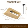 3 Pack Ruby Record Player Needles, Replacement for Crosley Victrola