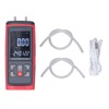 Digital Manometer Pressure Differential Pressure Gauge Air Pressure Tester with