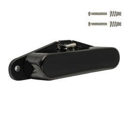 Phrilam Pro TL-60S Vintage Alnico 5 Single Coil Neck Pickups for FD Tele Style Electric Guitar, Glossy Black