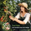 CINKSY 300 PCS Plant Support Clips - Reusable Tomato Clips