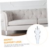 COHEALI 2 pcs Acrylic Sofa Legs Replacement Transparent Durable Furniture