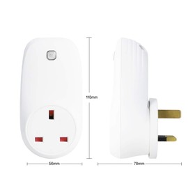 byecold Thermostat Plug Thermostat Socket Thermostat LCD Display Remote Control Temperature Controller Programmable Timer