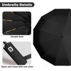 Wydexint Umbrella, Automatic Umbrella, Pocket Umbrella, Automatic Stormproof, Automatic Open