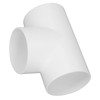 3 Way Duct Connector Corrosion Resistant PVC T Shape Round