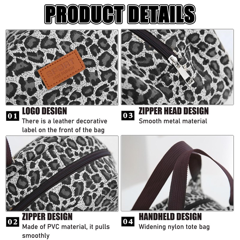 JSTHHTT Lunch Bag for Women Men Work, Foldable Lunch Bag,