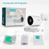 DuoSmart Cámara para Exterior Wifi 1080P con Audio bidireccional, Visión