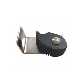 Mop and Broom Holder, Black, Steel, PK12