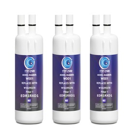 DFDEHU EDR1RXD1 Replacement for Whirlpool W10295370A, EDR1RXD1B, Everydrop Filter 1, WHR1RXD1, KAD1RXD1, P8RFWB2L, P4RFWB, Kenmore 46-9081, 46-9930, W001 EDR1RXD1 Water Filter, 3 Pack