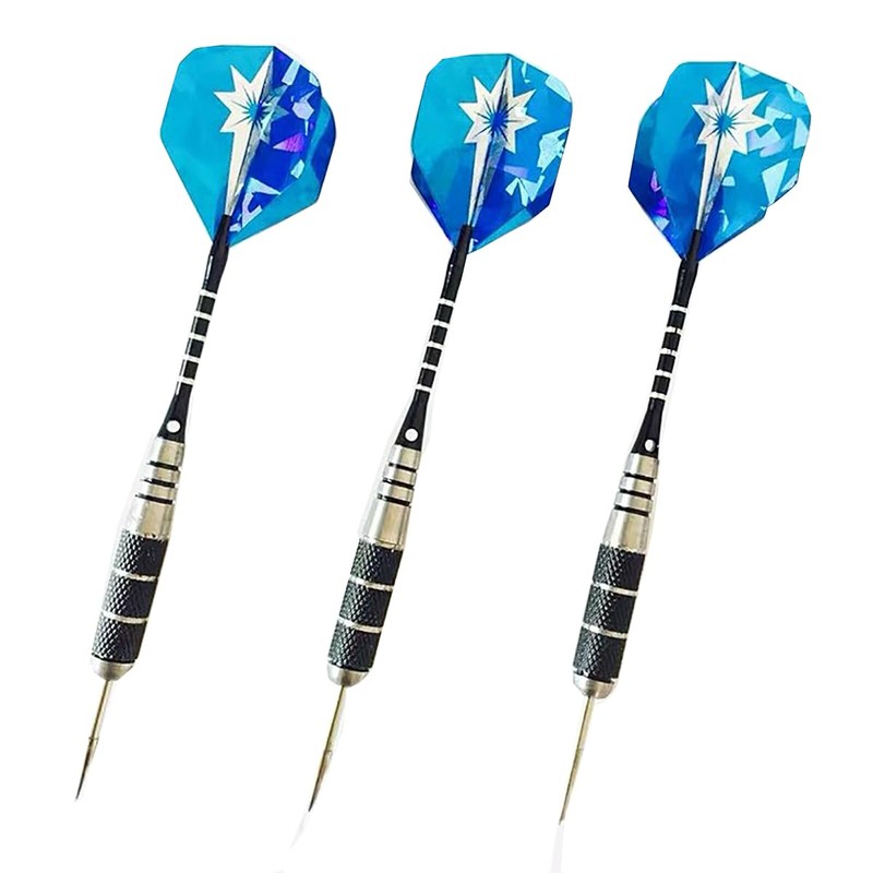 9 Pack Steel Tip Darts 24g Professional Steel Tip Darts