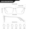 ZEHEXA Reading Glasses for women Blue Light Blocking Glasses Filter