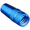 Force 80493 Bicycle French Valve Cap, Aluminum, Blue, 2 Pieces