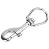 L100MM SpringSnap Clip Diving Hook Double Ended Stainless Steel Spring