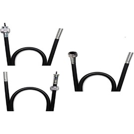 1 x Speedometer Cable with Union Nut Vegan 585 mm 725 mm 900 mm PGT 103 Moped Moped Moped Motorcycle Vintage Cable Speedometer (725 mm)