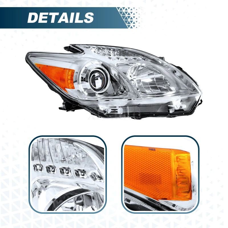 Unbranded Headlight Right Passenger Side For 2012 2013 2014 2015