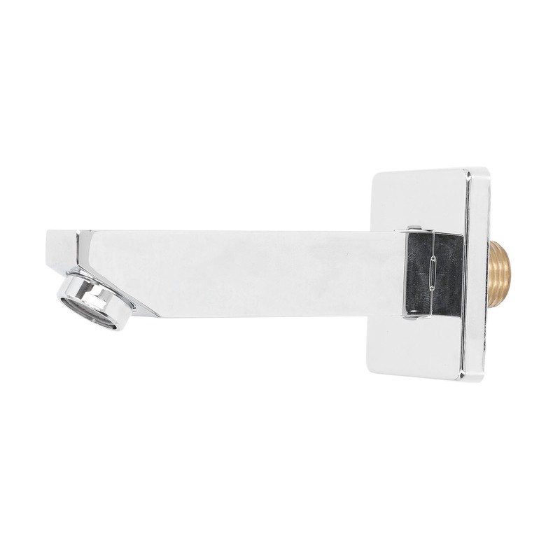 Tub Spout Brass G1/2 Connector Rectangle Wall Mounted Bathtub Faucet
