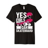 Skateboarding Design for Girls Women Skateboard Skateboarder Premium T-Shirt