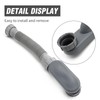 1-1/2 Inch Freestanding Bathtub Shower Drain Pipe, P-joint Low Profile