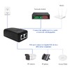 STEAMEMO 52V Gigabit PoE Injector Adapter, 15W 10/100/1000Mbps IEEE 802.3af