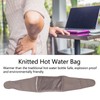 Rubber Hot Water Bottle With Waist Cover Knitted Cover Warm