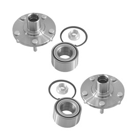 PM Auto Pair of 2 Front Wheel Hub Bearing Assembly Replacement For 1995-2004 Toyota Avalon