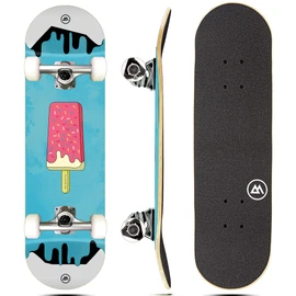 Magneto Complete Skateboard | Maple Wood | ABEC 5 Bearings | Double Kick Concave Deck | Kids Skateboard Cruiser Skateboard | Skateboards for Beginners, Teens & Adults (Free Stickers Included)