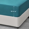 Aisbo Double Fitted Sheet Teal - Extra Deep Pocket Bed