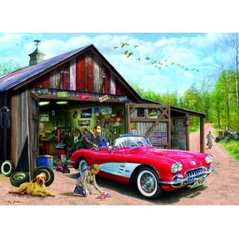 EuroGraphics Out of Storage (1959 Corvette) by Greg Girdano 1000-Piece Puzzle