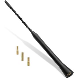 1 Pcs Universal Car Antenna Replacement,AM/FM Roof Car Radio Aerial Mast Comes,Radio Signal Booster Rod Car Antenna For vehicles