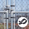 Oedema 10 Pcs Chain Link Brace Band Black Durable Iron