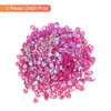 sourcing map Loose Sequins Iridescent Sequins 2400 Pieces Cup Sequins