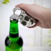 balvi Bottle Opener The Skull Colour Silver Skull Shape Zinc