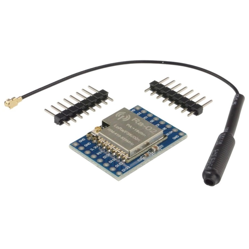 diybits 2pcs SX1278 LoRa Module, Wireless Spread Spectrum Transmission Socket,