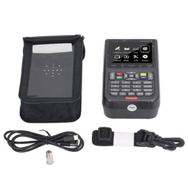 Digital Satellite Finder LCD Screen Handheld Satellite Signal Meter Detection Device Built in Battery