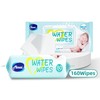 Mioszzi Sensitive Baby Wipes,Natural Care Unscented,99% Pure water 2Pck 160ct