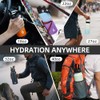 BJPKPK Botellas de Agua Aisladas de Acero Inoxidable 32 onz