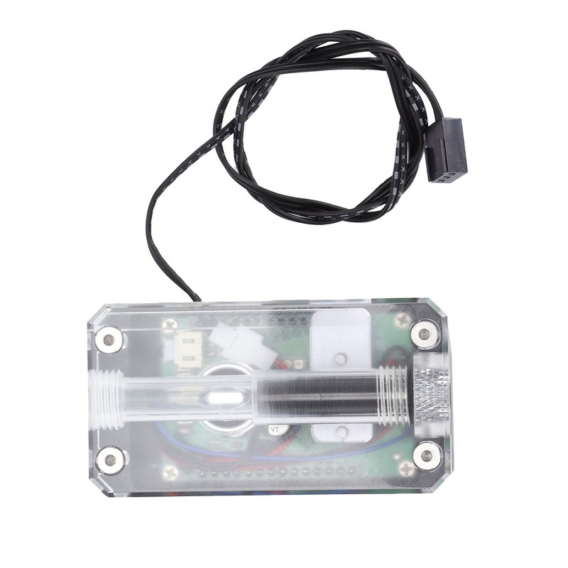 Water Thermometer CPU Temperature Indicator with LED Digital Screen Display