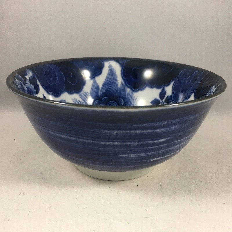 Made in Japan Japanese Rice Soup Noodle Bowl 6"D Porcelain