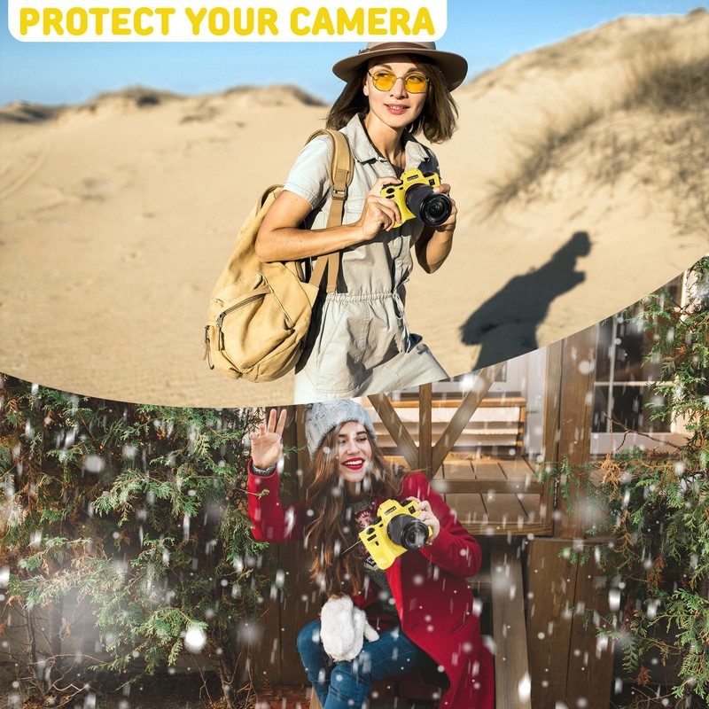 STSEETOP Camera Case for Sony A1 - Protective Silicone DSLR