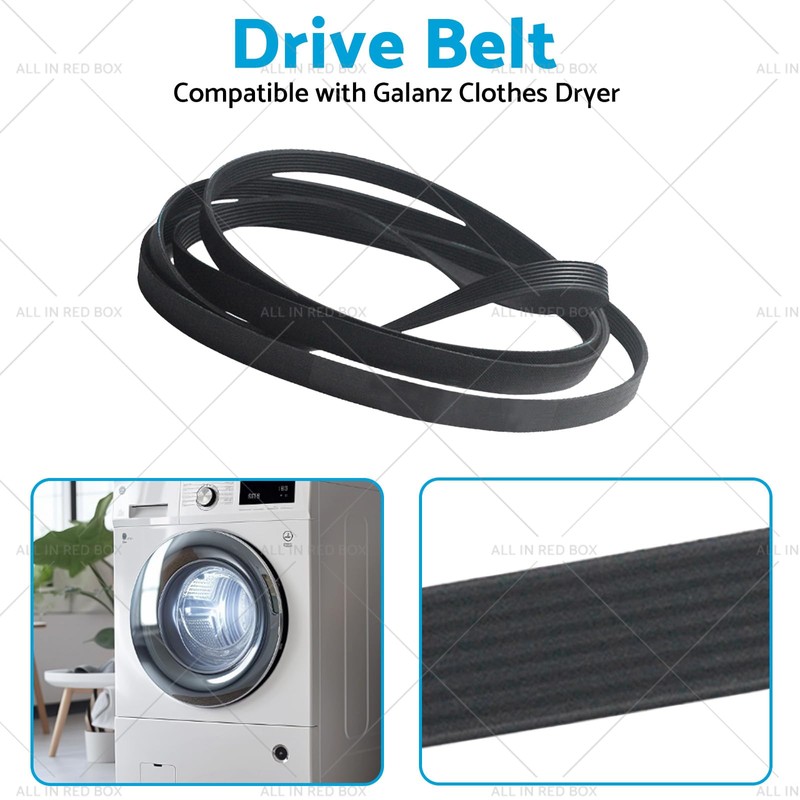 MAX COOL Dryer Drive Belt 7PH1915 Replacement Suitable for Galanz