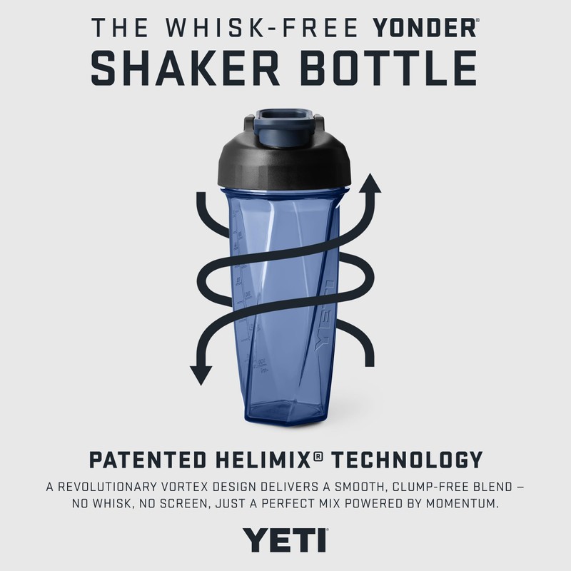 YETI Yonder 27 oz (737 ml) Leakproof Protein Shaker Bottle,