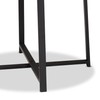 Baxton Studio Sadiya Outdoor Side Tables, Black
